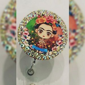 Badge reel- Frida Kahlo